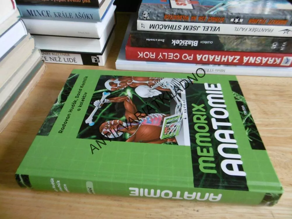 MEMORIX ANATOMIE, RADOVAN HUDÁK, KACHLÍK, 4.VYDÁNÍ, 2019