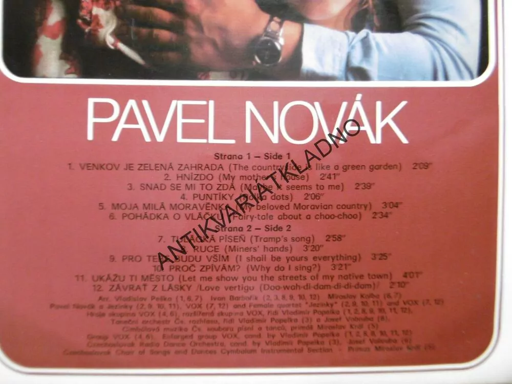 PROČ ZPÍVÁM, PAVEL NOVÁK