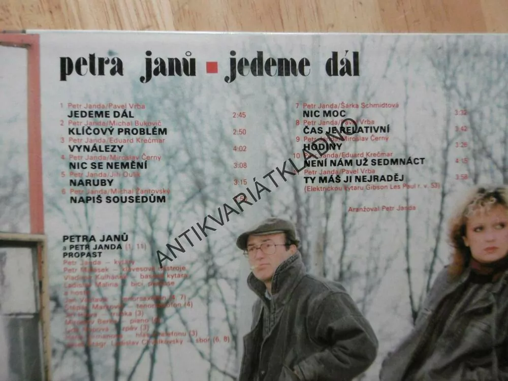 PETRA JANŮ, JEDEME DÁL