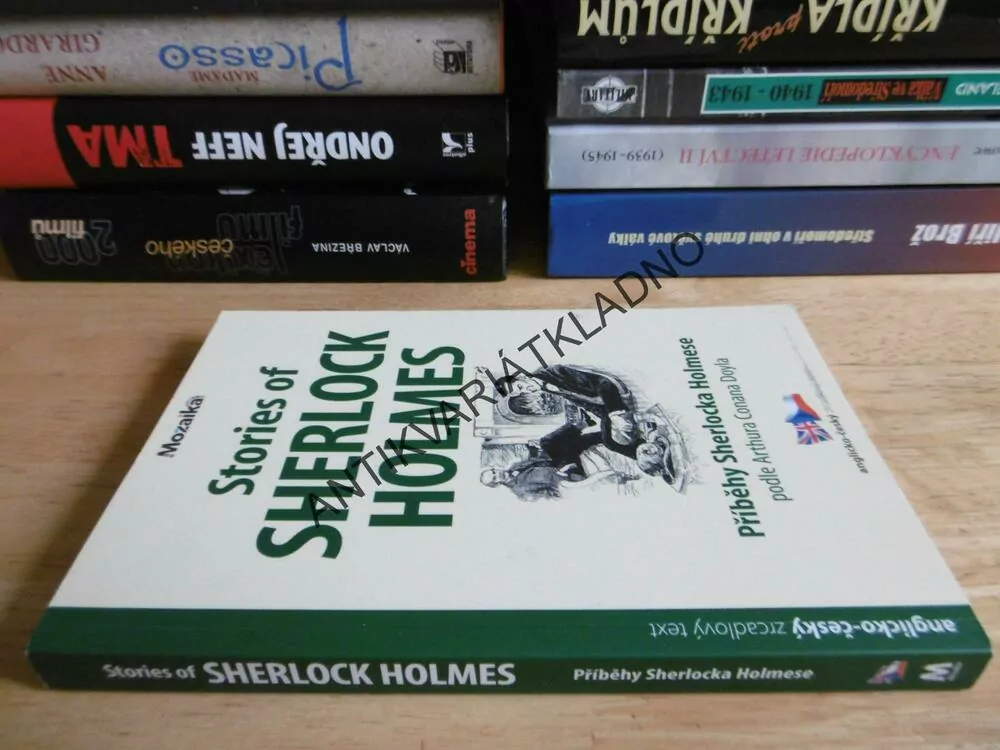 PŘÍBĚHY SHERLOCKA HOLMESE, STORIES OF SHELOCK HOLMES,SIR ARTHUR CONAN DOYLE,