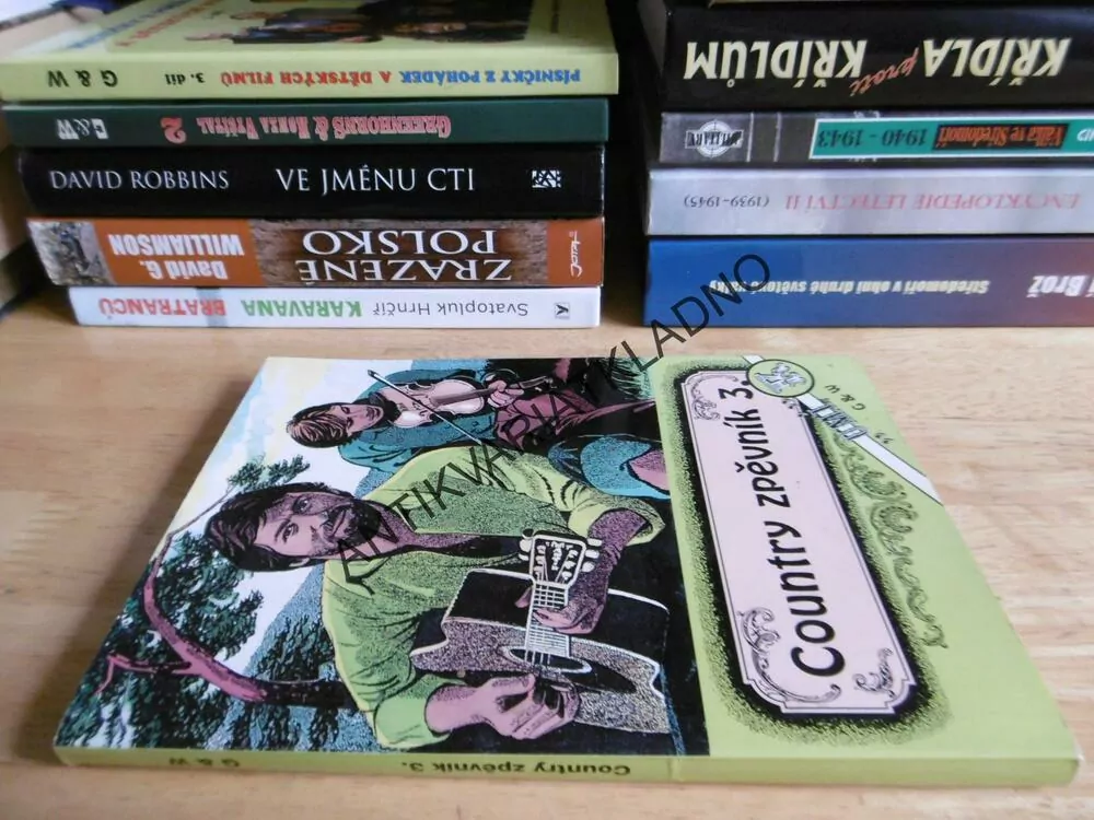 COUNTRY ZPĚVNÍK 3., NOTY, TEXTY,AKORDY