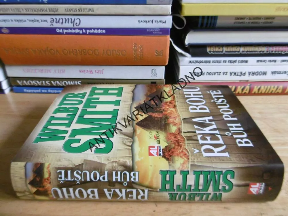 ŘEKA BOHŮ 5., BŮH POUŠTĚ, WILBUR SMITH, **an