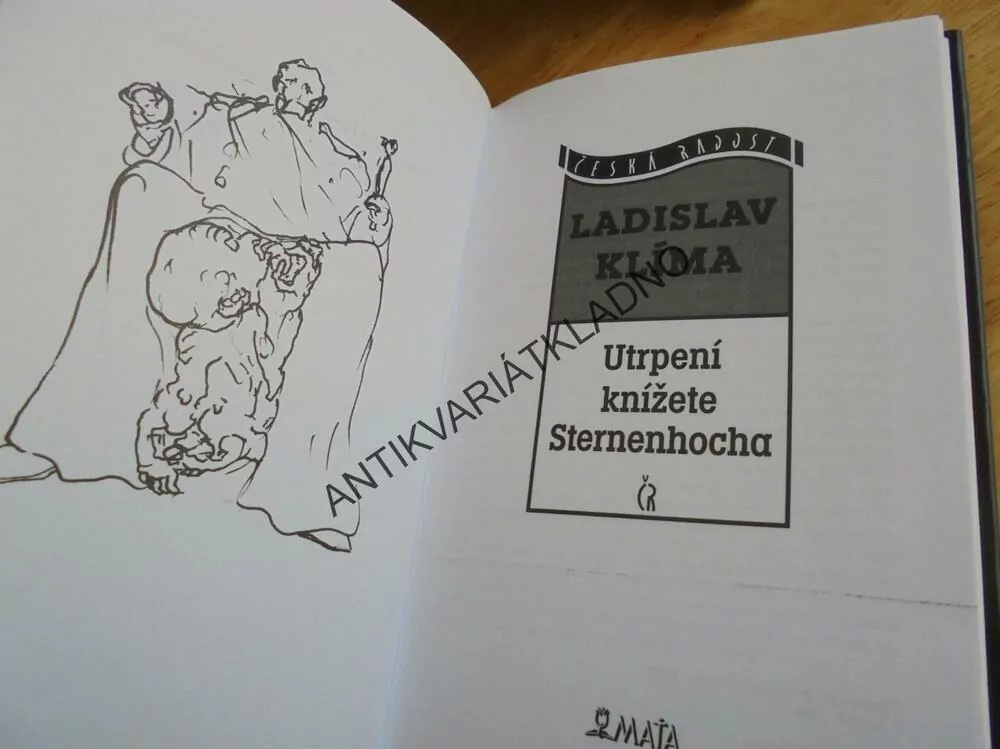 UTRPENÍ KNÍŽETE STERNENHOCHA, LADISLAV KLÍMA,