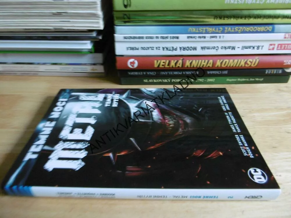 TEMNÉ NOCI,METAL,2., TEMNÍ RYTÍŘI, SNYDER, TYNION, CAPULLO, KOMIKS DC, CREW