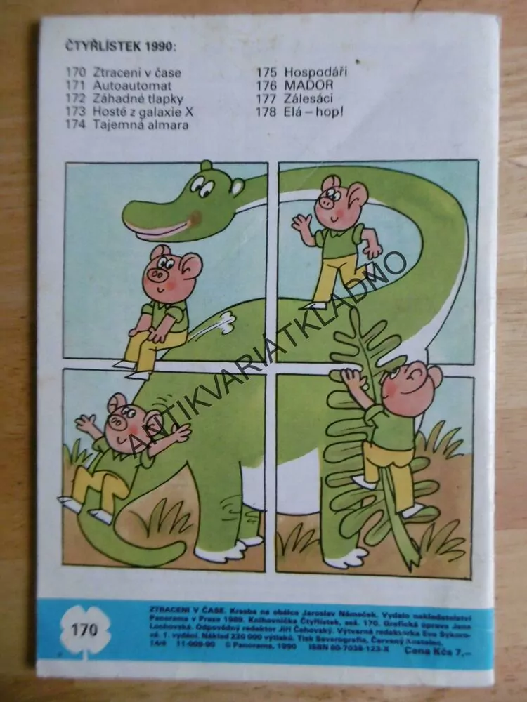 ČTYŘLÍSTEK 170 - ZTRACENI V ČASE