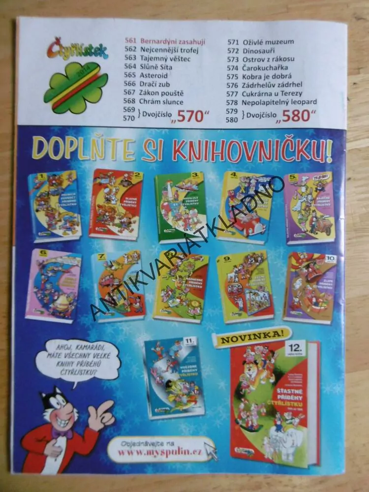 ČTYŘLÍSTEK 561 - BERNARDÝNI ZASAHUJÍ
