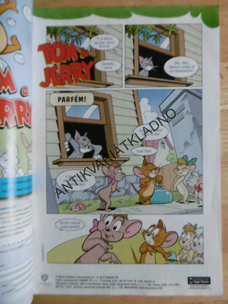 TOM A JERRY, 05-06/2013, KOMIKS,