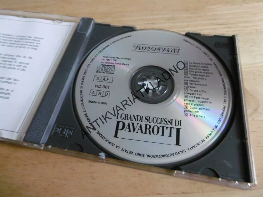 I GRANDI SUCCESSI DI PAVAROTTI, CD