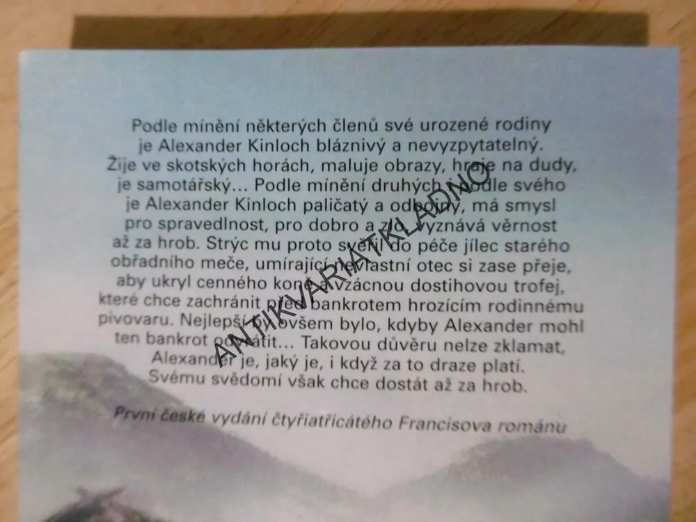 AŽ ZA HROB, DICK FRANCIS,**an