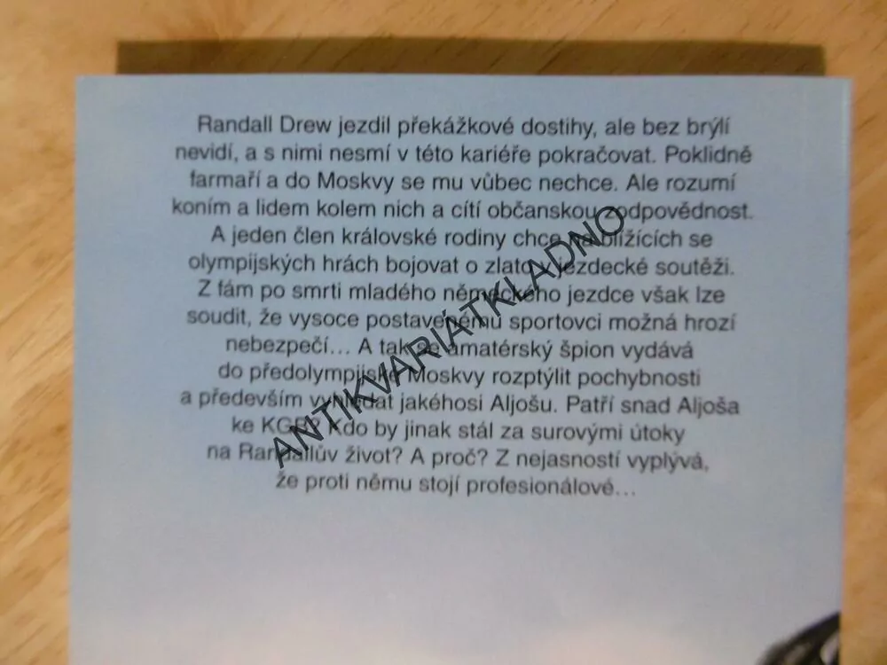 SMRTÍCÍ ZKOUŠKA, DICK FRANCIS,**an
