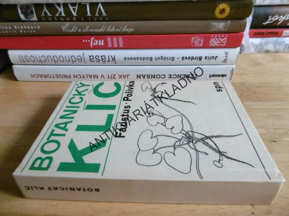 BOTANICKÝ KLÍČ, FAUSTUS, POLÍVKA,BOTANIKA, **an