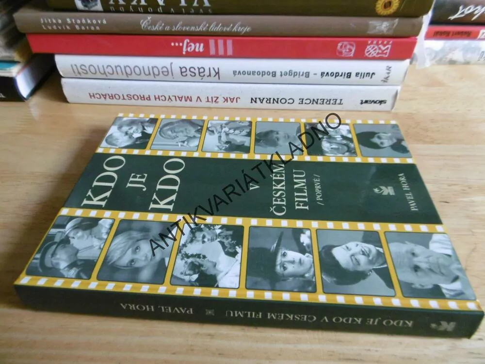 KDO JE KDO V ČESKÉM FILMU, (POPRVÉ), PAVEL HORA