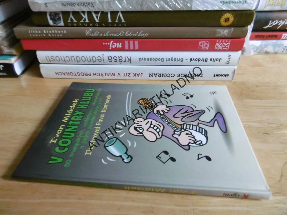 IVAN MLÁDEK V COUNTRY CLUBU, PAVEL KANTOREK, ZPĚVNÍK, NOTY, TEXTY,AKORDY
