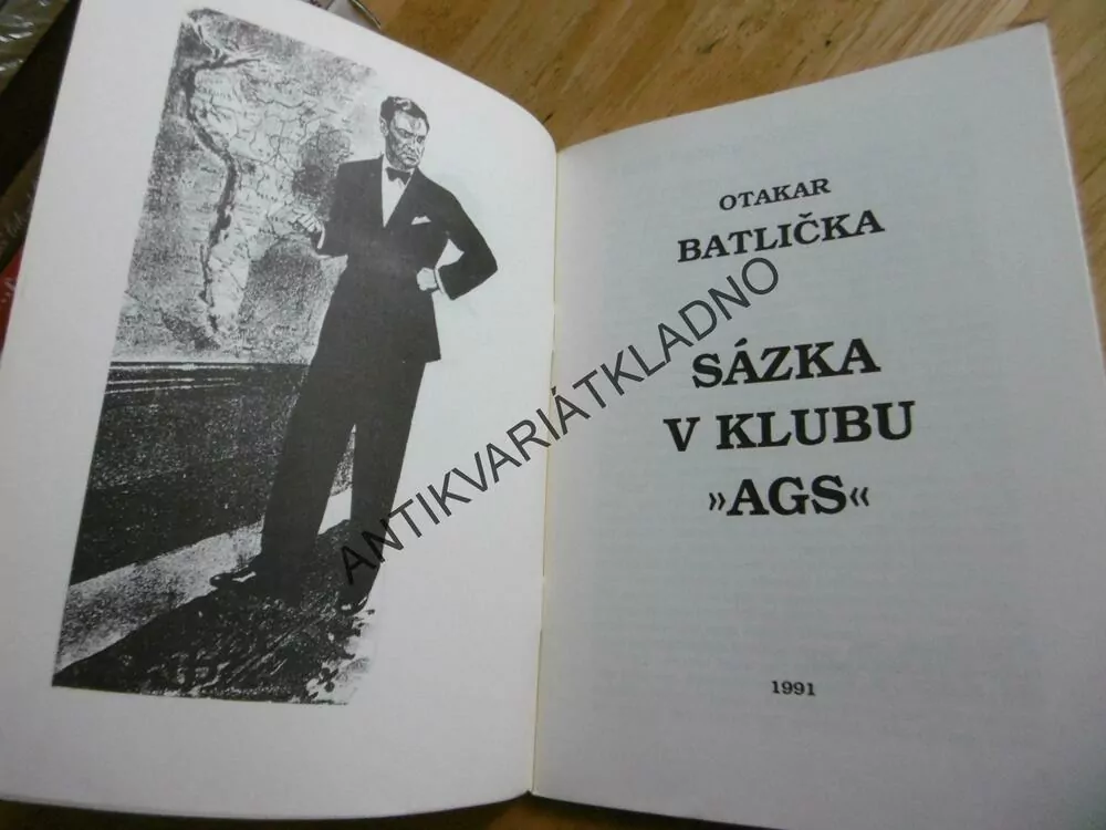 SÁZKA V KLUBU AGS, OTAKAR BATLIČKA, KONEČNÝ, 1991