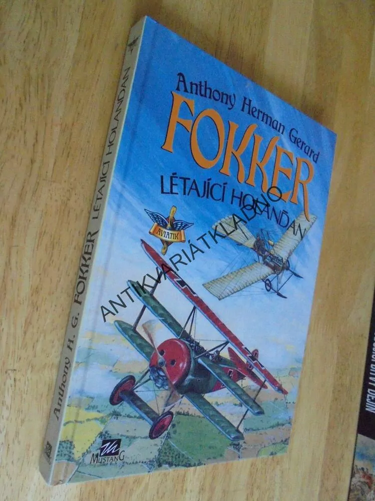 FOKKER, LÉTAJÍCÍ HOLANĎAN, GERARD, LETECTVÍ, **an