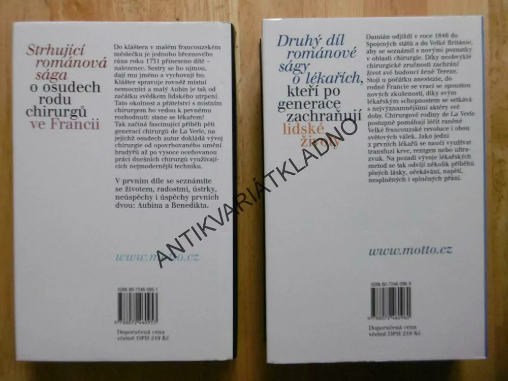 SÁGA RODU CHIRURGŮ 1-2, GILBERT SCHLOGEL
