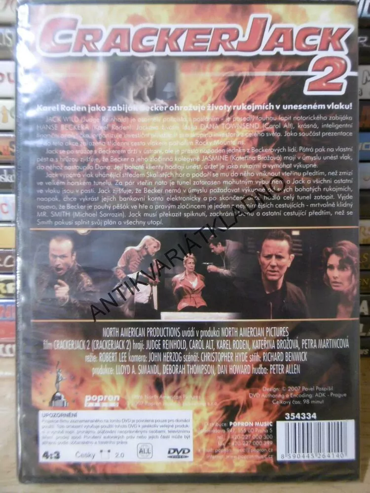 CRACKER JACK 2, DVD FILM