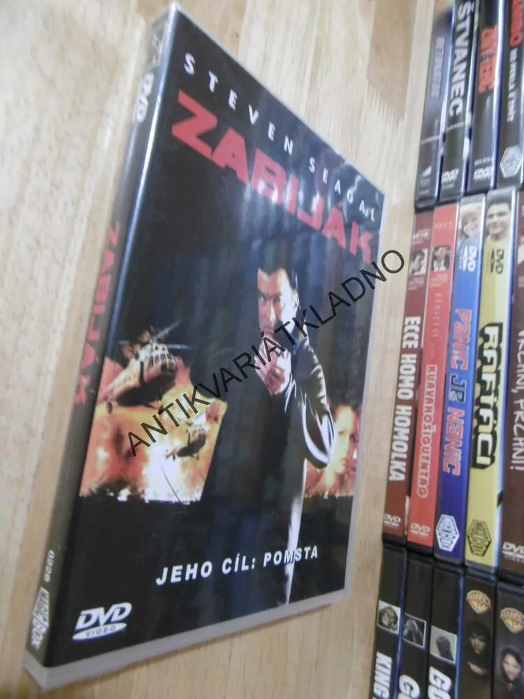 ZABIJÁK, JEHO CÍL: POMSTA, DVD FILM 