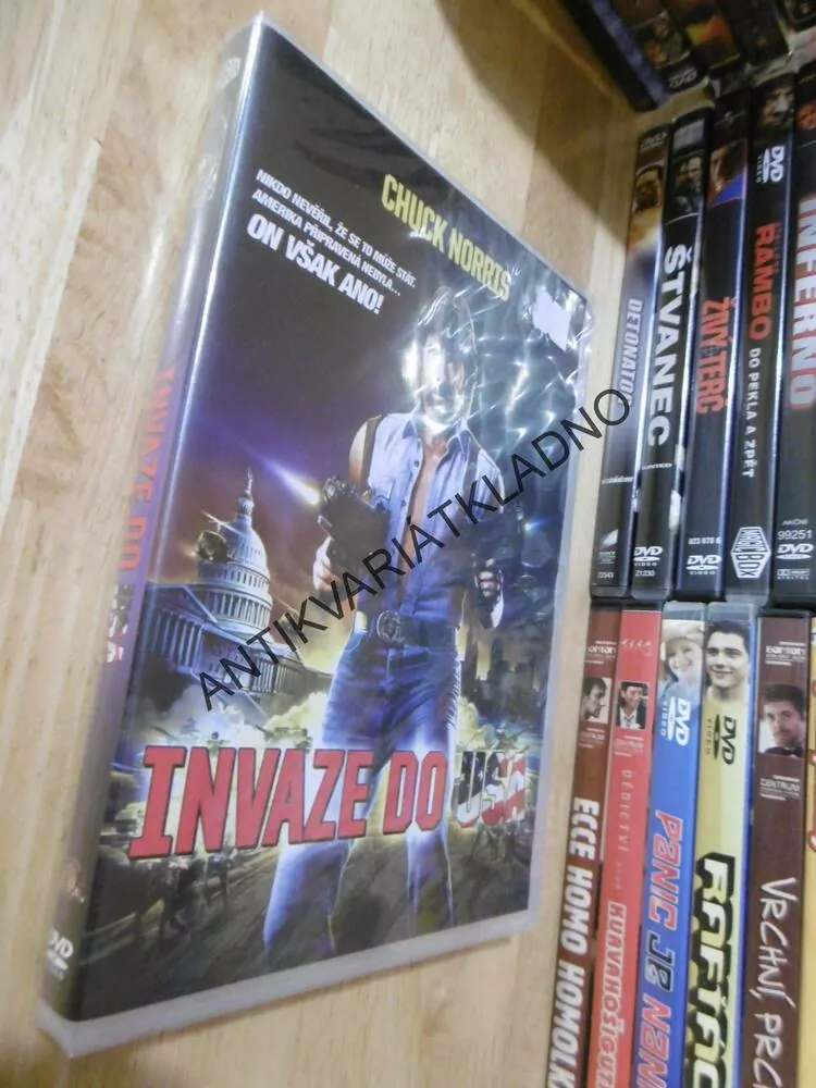 INVAZE DO USA, CHUCK NORRIS, DVD FILM