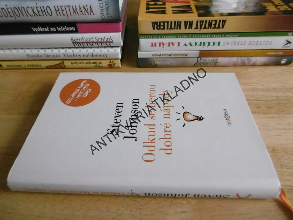 ODKUD SE BEROU DOBRÉ NÁPADY, STEVEN JOHNSON, 