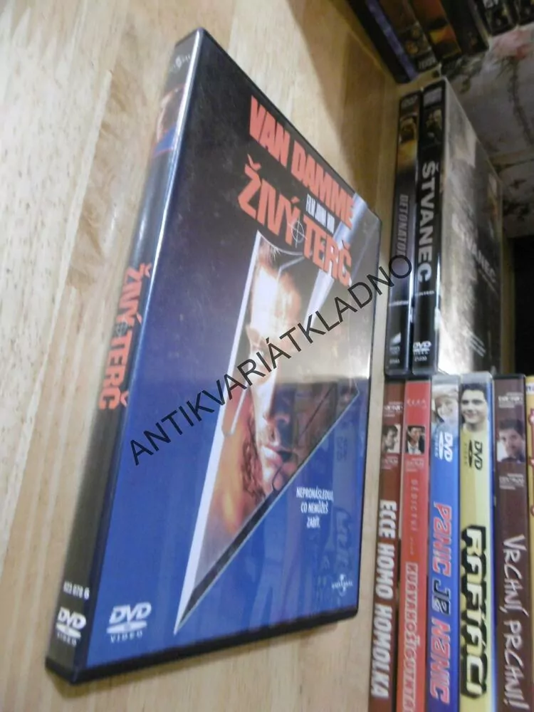 ŽIVÝ TERČ, DVD FILM 
