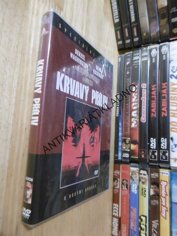 KRVAVÝ PŘÍLIV, DVD FILM