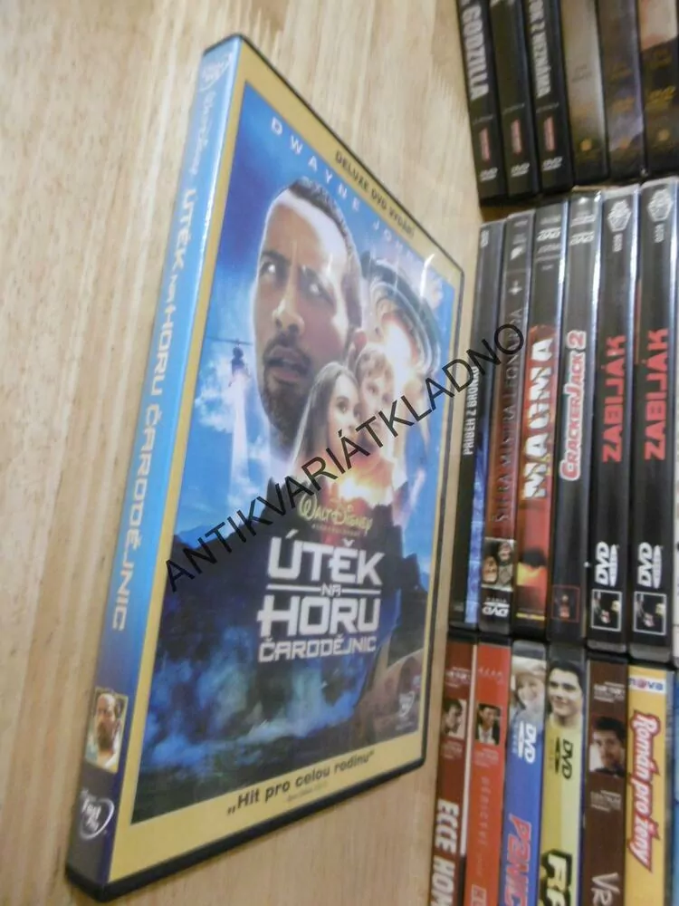 ÚTĚK NA HORU ČARODĚJNIC, DVD FILM