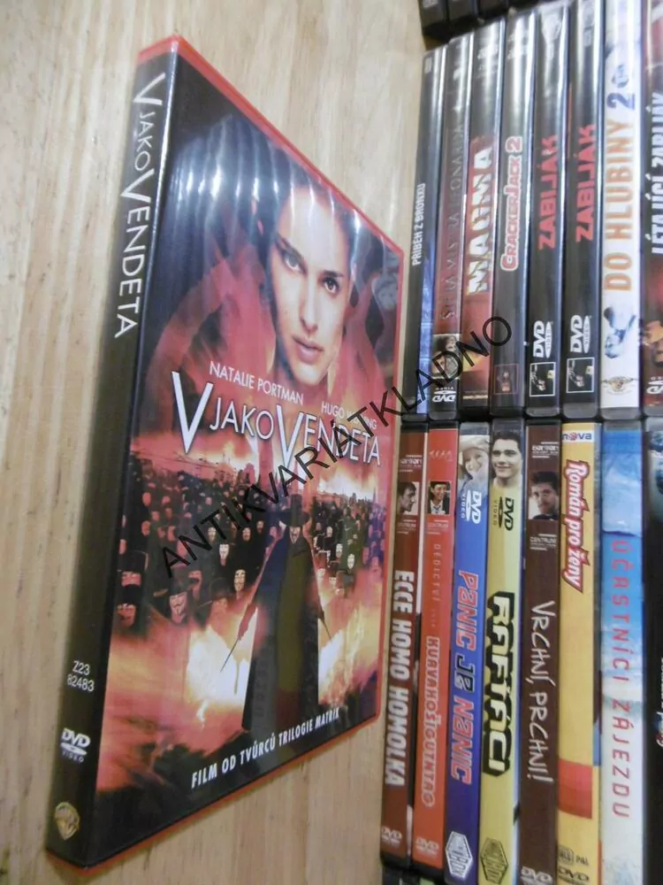 V JAKO VENDETA, DVD FILM
