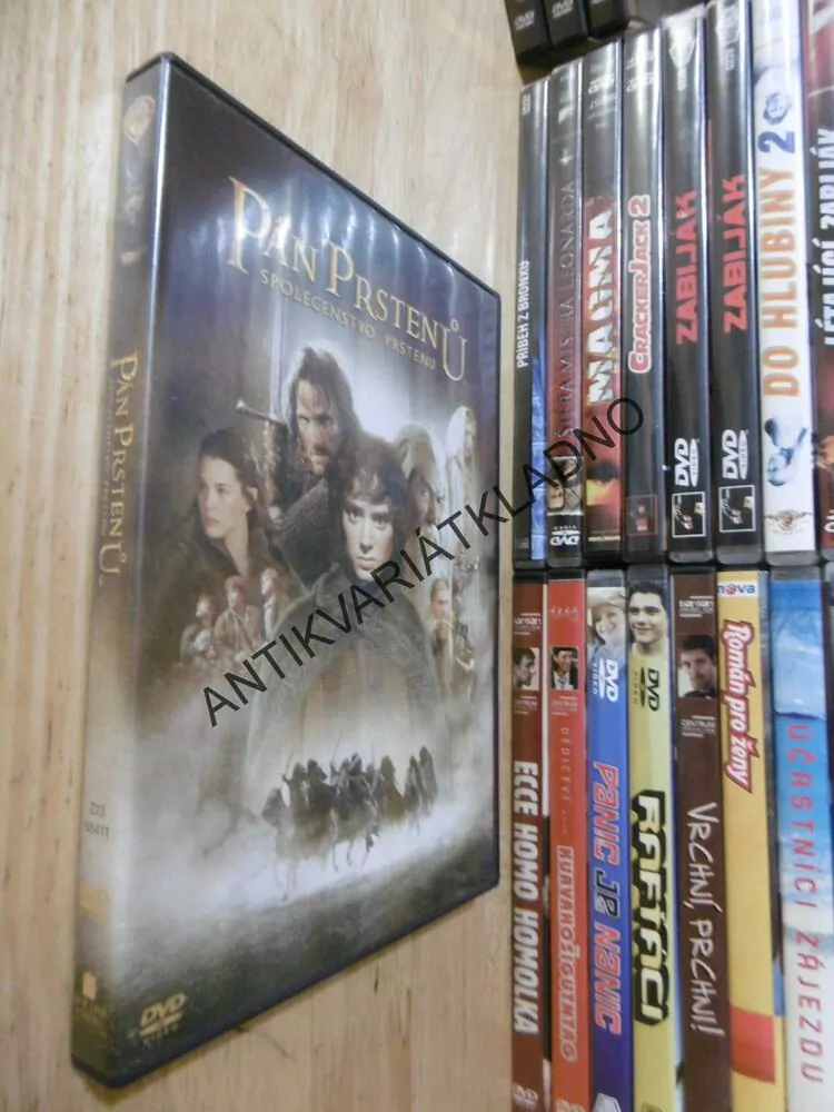 PÁN PRSTENŮ, SPOLEČENSTVO PRSTENŮ, DVD FILM