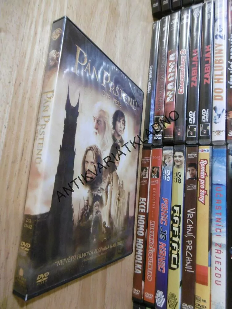 PÁN PRSTENŮ, DVĚ VĚŽE, DVD FILM