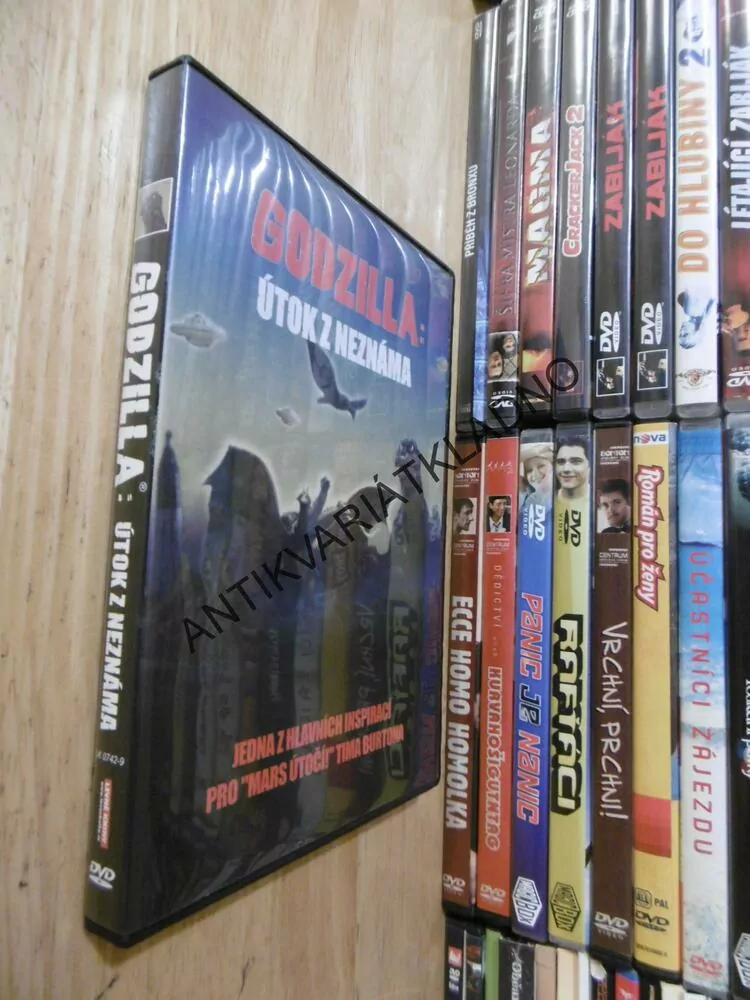 GODZILLA: ÚTOK Z NEZNÁMA, DVD FILM
