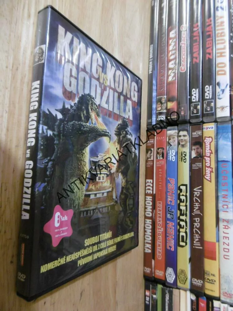 KING KONG VS GODZILLA, DVD FILM