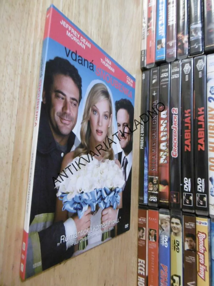 VDANÁ SNOUBENKA, UMA THURMAN, DVD FILM