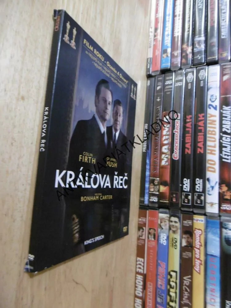 KRÁLOVA ŘEČ, DVD FILM 
