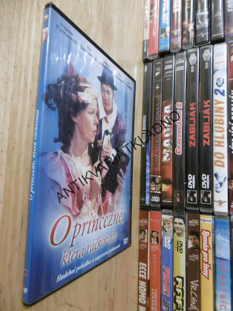 O PRINCEZNĚ, KTERÁ RÁČKOVÁLA, DVD FILM