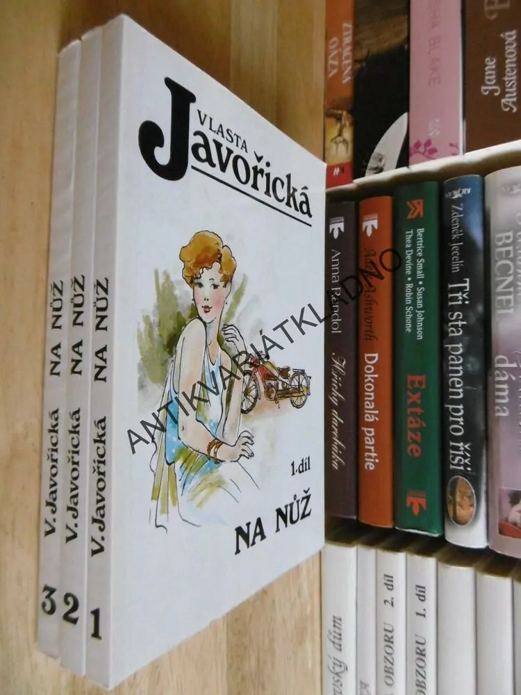 NA NŮŽ, 1-3. VLASTA JAVOŘICKÁ, **an