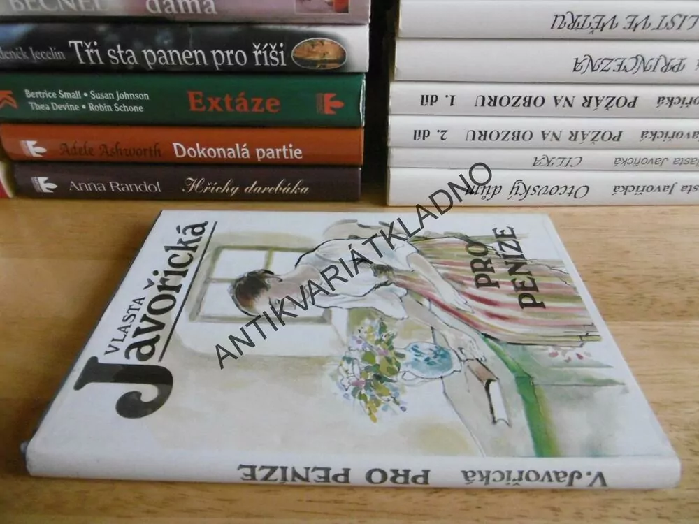 PRO PENÍZE, VLASTA JAVOŘICKÁ, **an