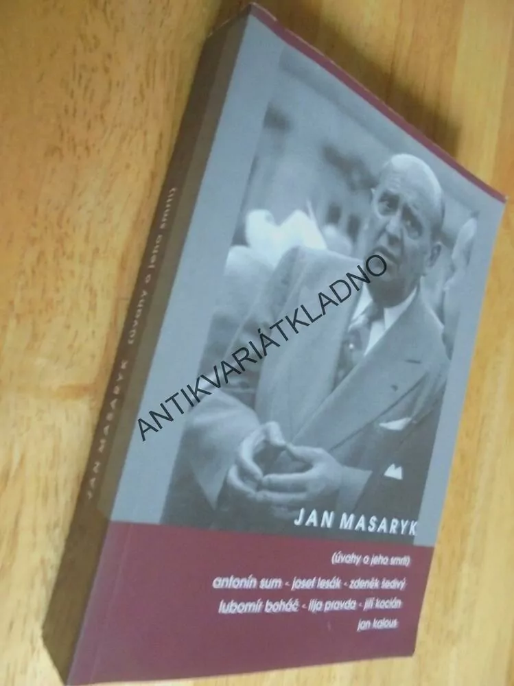 JAN MASARYK, ÚVAHY O JEHO SMRTI, **an