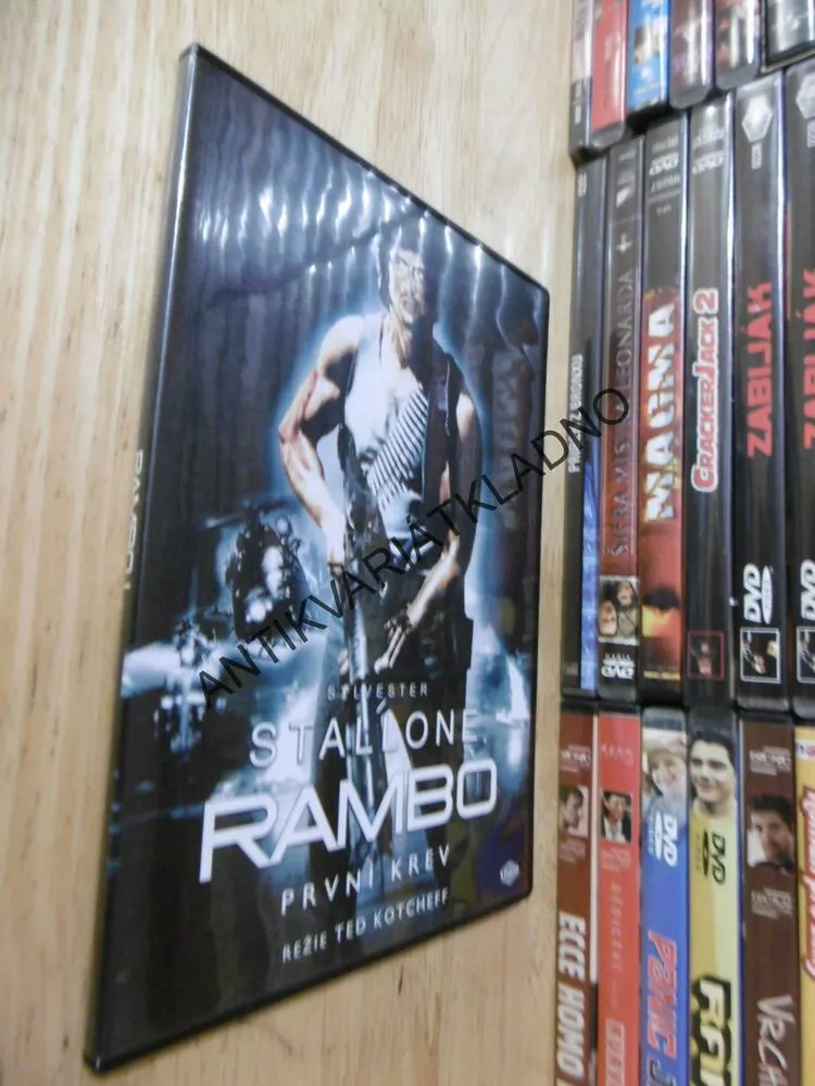 RAMBO, PRVNÍ KREV, DVD FILM 
