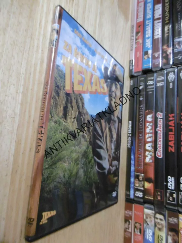 ZA ŘEKOU TEXAS, DVD FILM 