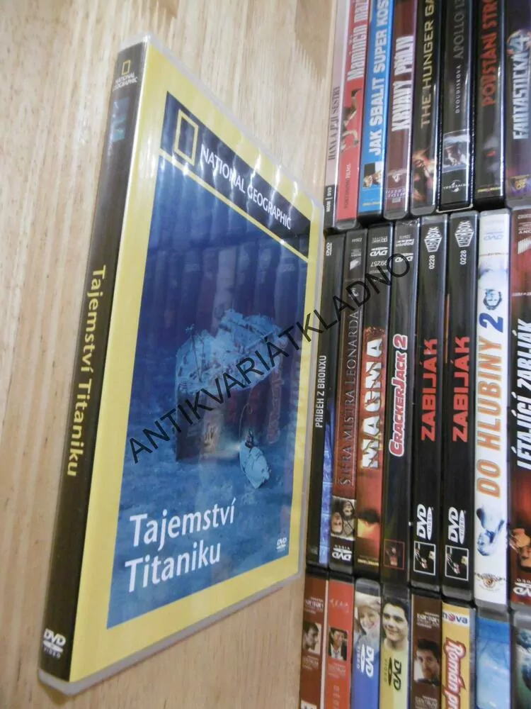 TAJEMSTVÍ TITANIKU, DVD FILM 