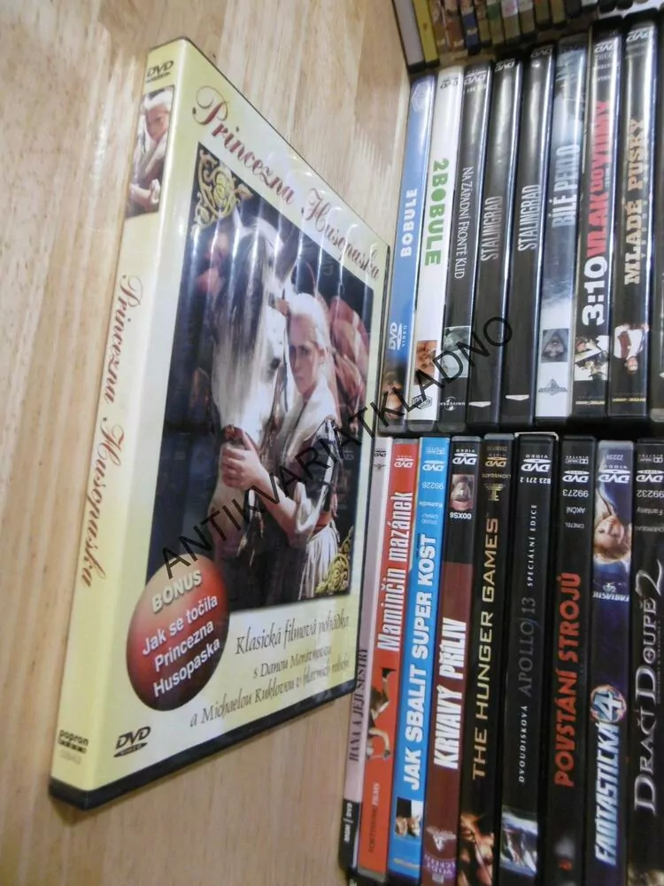 PRINCEZNA HUSOPASKA, DVD FILM