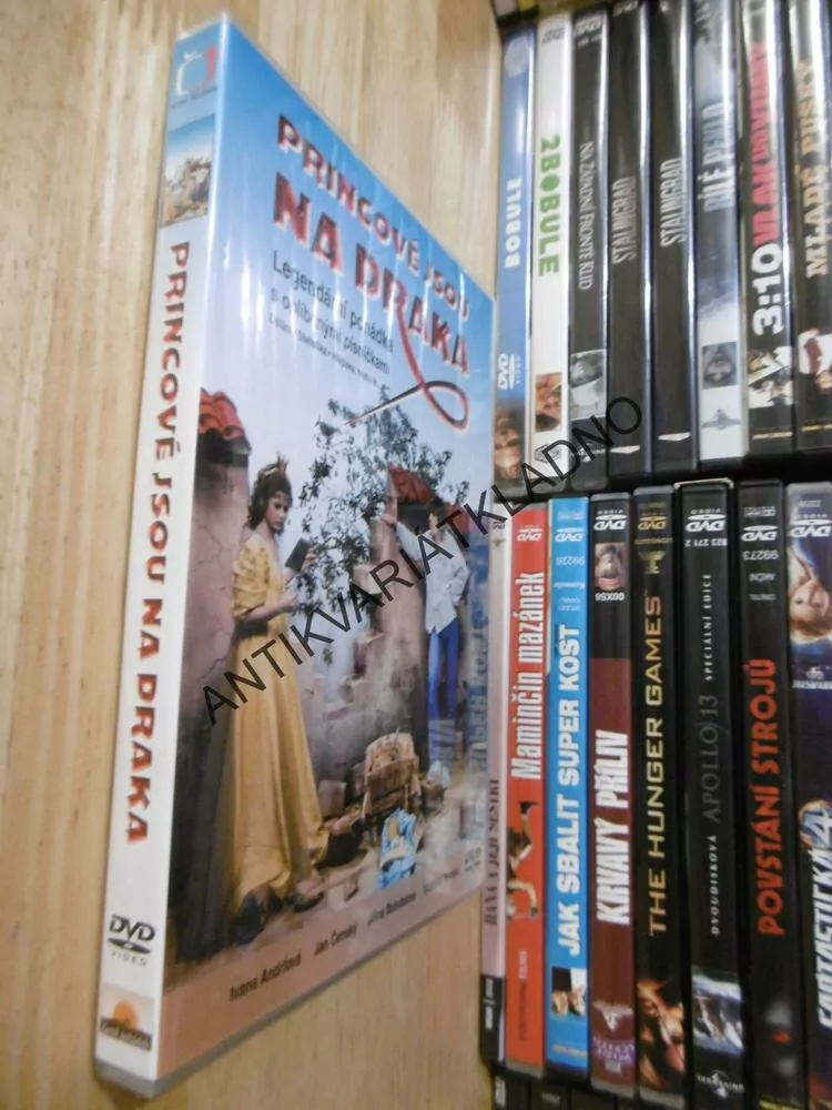 PRINCOVÉ JSOU NA DRAKA,  DVD FILM