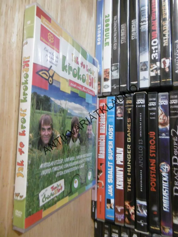 JAK SE KROTÍ KROKODÝLI,  DVD FILM