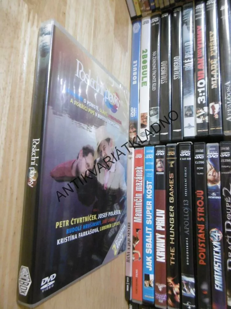 POSLEDNÍ PLAVKY, DVD FILM