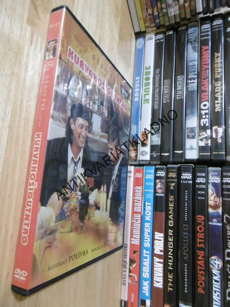 DĚDICTVÍ ANEB KURVAHOŠIGUTNTAG, DVD FILM