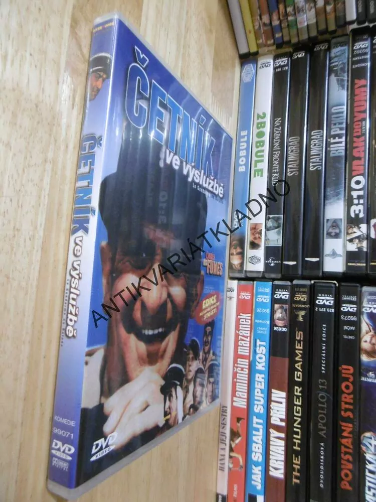 ČETNÍK VE VÝSLUŽBĚ, DVD FILM 