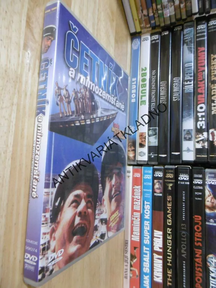 ČETNÍK A MIMOZEMŠŤANÉ, DVD FILM 