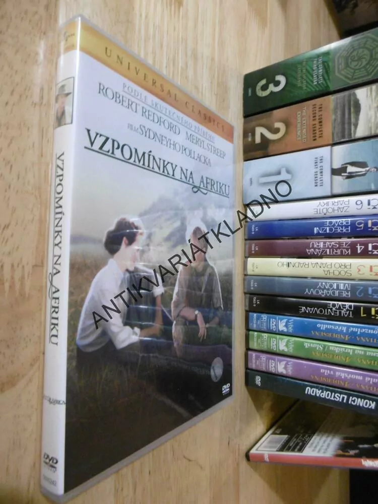 VZPOMÍNKY NA AFRIKU, DVD FILM 
