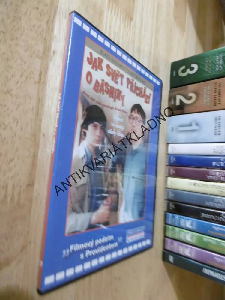 JAK SVĚT PŘICHÁZÍ O BÁSNÍKY,KŘÍŽ, MATÁSEK, KLEIN, DVD FILM